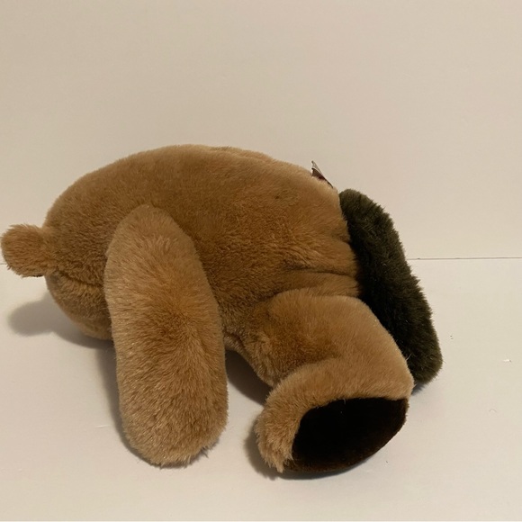 Gund Beaver Plush 1985 Vintage Stuffed Animal Toy Rodent Brown 11” 80s Retro - Picture 4 of 9
